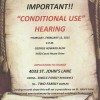 Conditional Use Hearing
